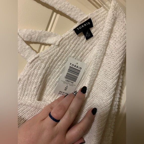Torrid Criss Cross Back Sweater - Picture 10 of 13
